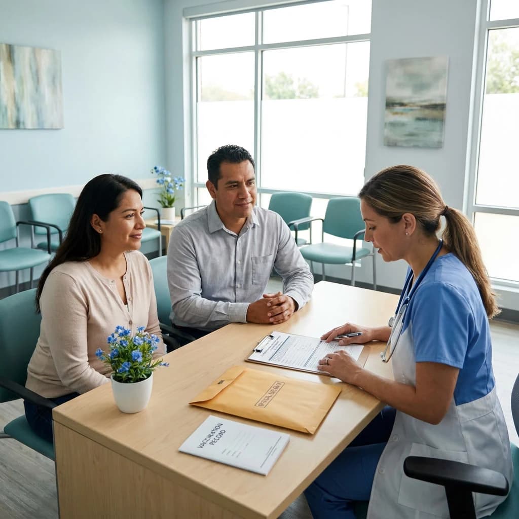 Formulario I-693 y revisión médica de inmigración en Houston